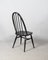 Quaker Dining Chair by Ercol Enameled in Black, 1960s 2