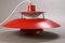 Rote Vintage Modell Ph5 Hängelampe von Poul Henningsen für Louis Poulsen, 1970er 1