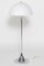 Lámpara de pie Panthella vintage plateada de Verner Panton para Louis Poulsen, Imagen 1