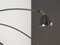 Lampade da parete vintage brutaliste in bronzo, set di 3, Immagine 3