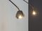 Lámparas de pared brutalistas vintage de bronce. Juego de 3, Imagen 4