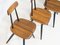 Pirkka Dining Chairs by Ilmari Tapiovaara for Laukaan Puu, 1950s, Set of 4, Image 4
