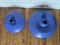 Vintage Blue Ph5 Pendant Lamps by Poul Henningsen for Louis Poulsen, 1970s, Set of 2, Image 9