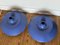 Lámparas colgantes Ph5 vintage en azul de Poul Henningsen para Louis Poulsen, años 70. Juego de 2, Imagen 2