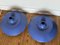 Vintage Blue Ph5 Pendant Lamps by Poul Henningsen for Louis Poulsen, 1970s, Set of 2, Image 2