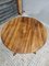 Antique Round Wine Table in Walnut, Image 11