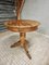 Antique Round Wine Table in Walnut 17