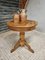 Antique Round Wine Table in Walnut, Image 15