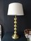 Large Swedish Modern Table Lamp in Brass, 1960s 6