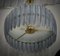 Mid-Century Style Murano Glass and Brass Ceiling Light, 2000s 7