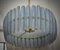 Mid-Century Style Murano Glass and Brass Ceiling Light, 2000s 9