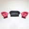 Leather Moel Living Room Set by Inga Sempé for Ligne Roset, 2000s, Set of 3 1