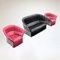 Leather Moel Living Room Set by Inga Sempé for Ligne Roset, 2000s, Set of 3 5