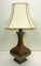 Large Italian Il Punto Style Bronze Table Lamp, 1970s 13