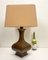 Grande Lampe de Bureau Style Il Punto en Bronze, Italie, 1970s 4