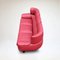 Bull 3-Seater Sofa in Red Leather by Gianfranco Frattini for Cassina, 1987, Image 9