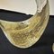 Esculturas modernistas de cisnes de cristal de Murano claro y dorado, años 60. Juego de 2, Imagen 6