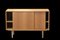 Dänisches Sideboard aus Eiche mit Schiebetüren, 1960er 10