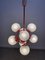 Sputnik Spiral Lamp with 8 Balls, 1970s, Image 3