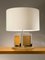 Large Postmodern Square Table Lamp, France, 1970s 6