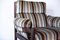 Fauteuil Vintage Stripped, 1960s 4