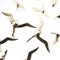 Esculturas de pared de pájaros, años 80, latón dorado. Juego de 2, Imagen 8