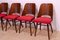 Mid-Century Dining Chairs by Radomír Hofman, 1960s, Set of 4 10