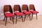 Mid-Century Dining Chairs by Radomír Hofman, 1960s, Set of 4 3