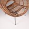 Italian Lounge Chair in Rattan 4