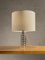 Lámpara de mesa posmoderna de vidrio acrílico atribuida a Pierre Giraudon, Francia, años 70, Imagen 1