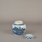 19th Century Chinese Porcelain Ginger Jar with Cobalt-Coloured Lid 4