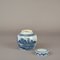19th Century Chinese Porcelain Ginger Jar with Cobalt-Coloured Lid, Image 4