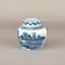 19th Century Chinese Porcelain Ginger Jar with Cobalt-Coloured Lid, Image 1
