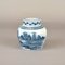 Pot à Gingembre en Porcelaine avec Couvercle Cobalt, Chine, 19ème Siècle 1