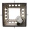 White Opaline Glass and Iron Wall Lamp Sconce 5