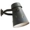 Vintage Industrial Grey Aluminium and Cast Iron Factory Sconce from Philips 1