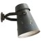 Vintage Industrial Grey Aluminium and Cast Iron Factory Sconce from Philips, Image 1