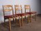 Chaises de Salle à Manger Razorblade par Henning Kjærnulf pour Nyrup Furniture Factory, 1960s, Set de 3 4