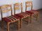Chaises de Salle à Manger Razorblade par Henning Kjærnulf pour Nyrup Furniture Factory, 1960s, Set de 3 7