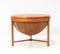 Moderner Mid-Century Teak Nähtisch von Rastad & Relling für Rasmus Solberg, 1960er 2