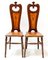 Art Nouveau Oak Side Chairs by Emile Gallé, 1890s, Set of 2 1