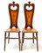 Art Nouveau Oak Side Chairs by Emile Gallé, 1890s, Set of 2, Image 1