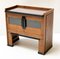 Art Deco Modernist Oak Cabinet by Jan Brunott, 1920s 1