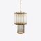 The Double Monza Chandelier from Pure White Lines 1