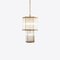 The Double Monza Chandelier from Pure White Lines 3