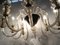 Lámpara de araña de cristal de Murano, años 50, Imagen 49