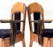 Art Deco Amsterdamse School Oak Armchairs by Hildo Krop, 1920s, Set of 2, Image 7