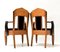 Art Deco Amsterdamse School Oak Armchairs by Hildo Krop, 1920s, Set of 2, Image 2