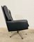 Mid-Century Danish Black Leather Swivel Chair by Svend Skipper, 1970s 10