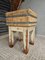 Butcher's Chopping Block Table in Beech, 1950s, Image 8